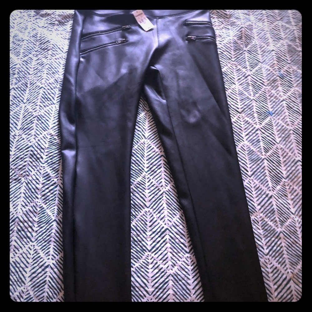 Faux Leather Leggings